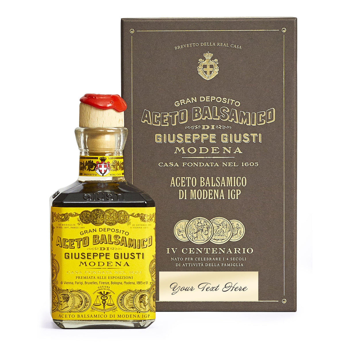 Extra Thick Balsamic Vinegar of Modena IGP – 4 Gold Medals