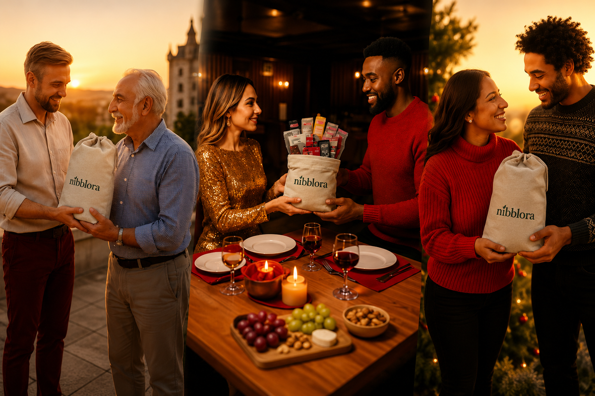 Nibblora premium food and wellness selection