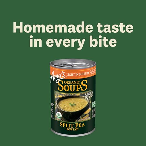 Amy's Soup, Vegan Split Pea Canned Soup
