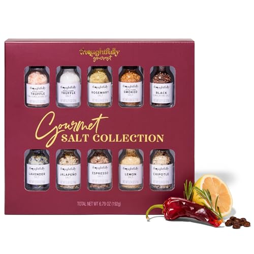 Thoughtfully Gourmet, Gourmet Salt Sampler Collection Gift Set