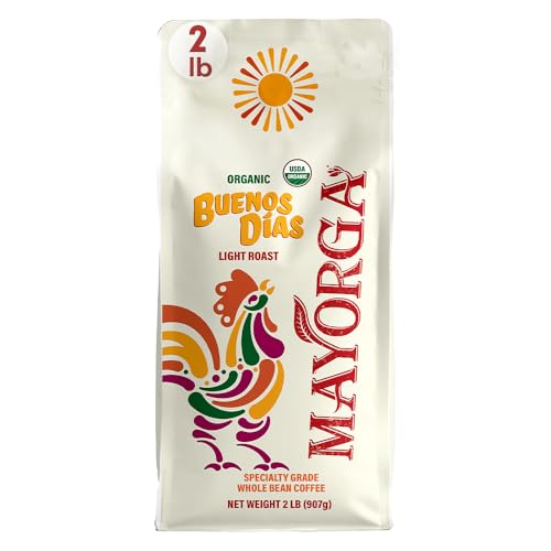 Mayorga Organics Cubano Roast Beans - 100% Arabica Whole Coffee Beans
