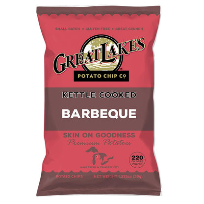 Barbecue Kettle-Cooked Potato Chips – 40 Individual Bags