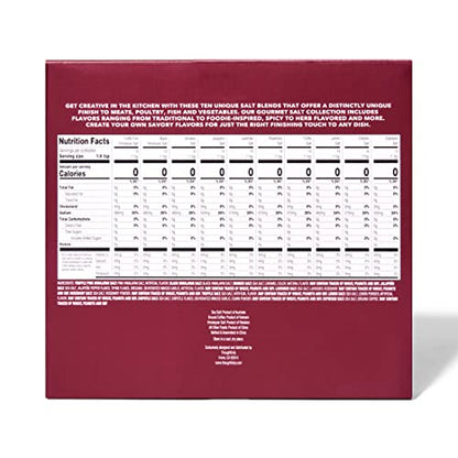 Thoughtfully Gourmet, Gourmet Salt Sampler Collection Gift Set