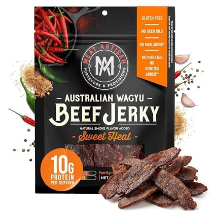 Meat Artisan Australian Wagyu Beef Jerky | Premium Australian Wagyu