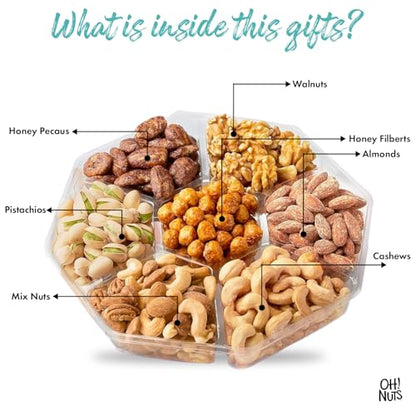 Premium Roasted Nut Gift Tray for Parties & Celebrations