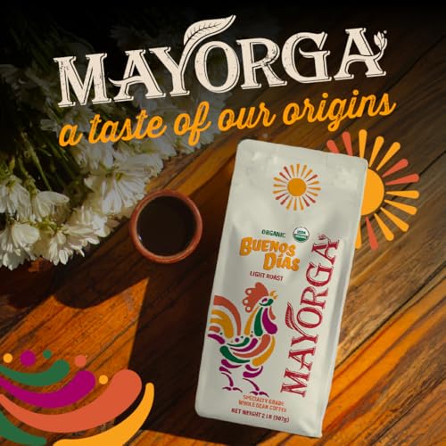 Mayorga Organics Cubano Roast Beans - 100% Arabica Whole Coffee Beans