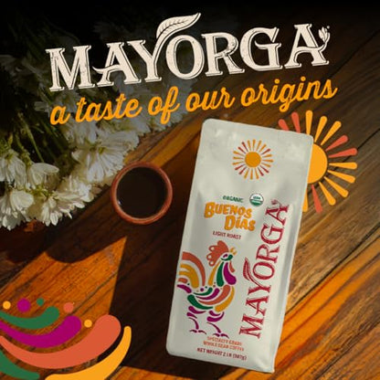 Mayorga Organics Cubano Roast Beans - 100% Arabica Whole Coffee Beans