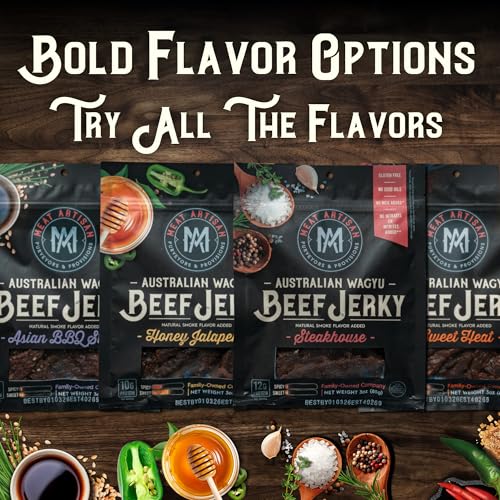 Meat Artisan Australian Wagyu Beef Jerky | Premium Australian Wagyu