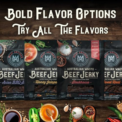 Meat Artisan Australian Wagyu Beef Jerky | Premium Australian Wagyu