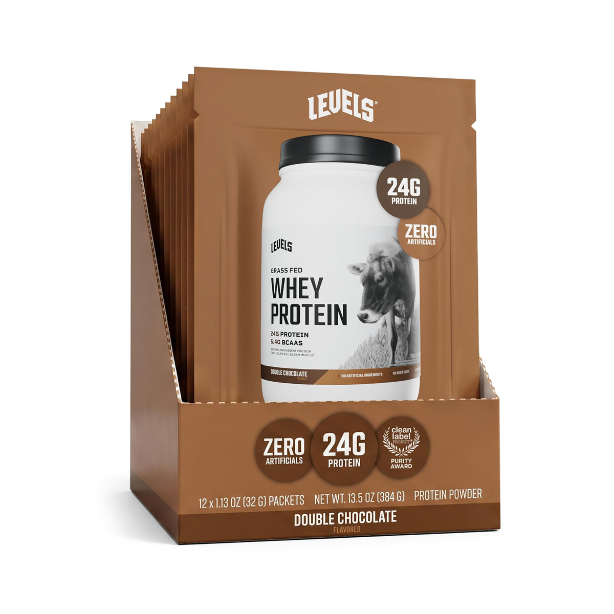 Levels 100% Grass Fed Whey Protein Concentrate