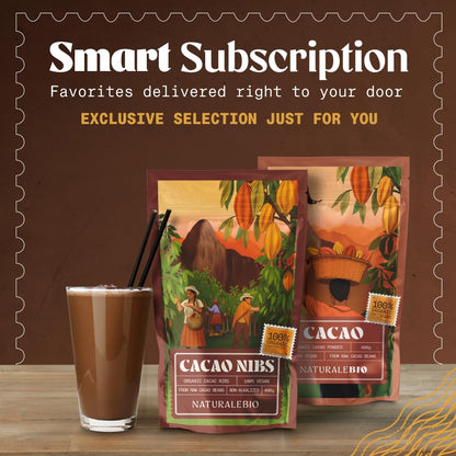 NaturaleBio Organic Cacao Nibs & Powder