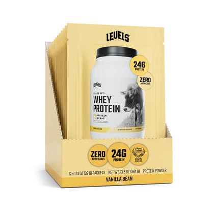 Levels 100% Grass Fed Whey Protein Concentrate