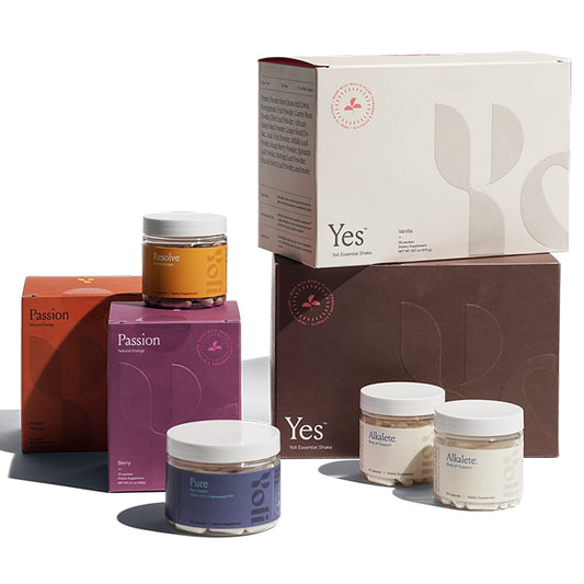 Yoli Transformation Kit with YES, Passion, Alkalete, Pure, and Resolve