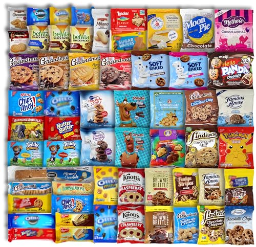 Cookie Variety Gift Box – 40 Individually Wrapped Packs
