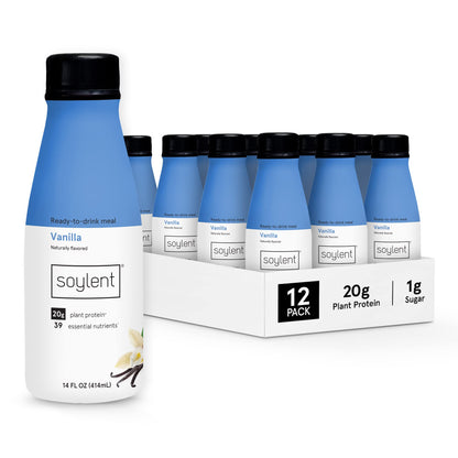 Soylent Meal Replacement Shake, Ready-to-Drink Plant Based Protein Drink