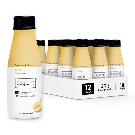 Soylent Meal Replacement Shake, Ready-to-Drink Plant Based Protein Drink