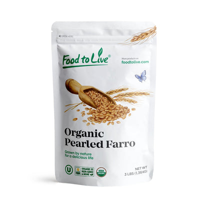 Italian Organic Pearled Farro