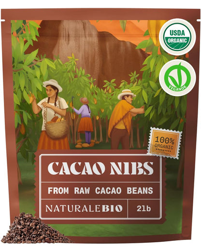 NaturaleBio Organic Cacao Nibs & Powder