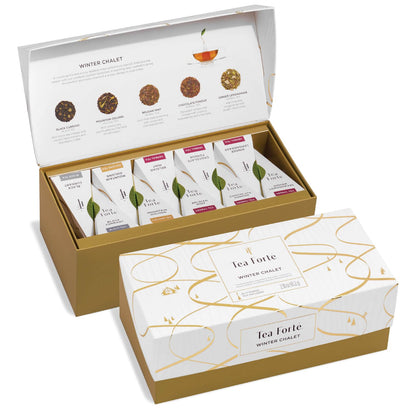 Premium Tea Sampler Gift Box – 20 Assorted Pyramid Infusers