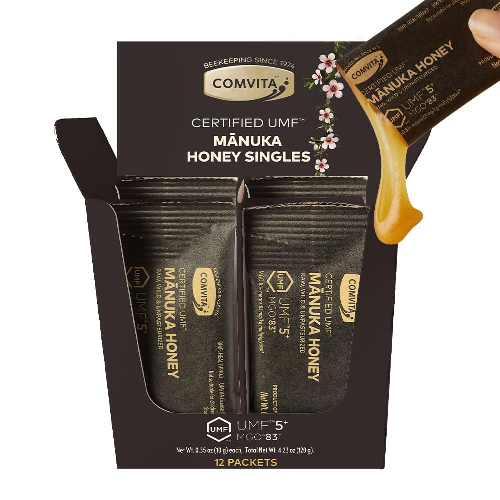UMF 5+ Manuka Honey MGO 83+ – Raw & Unpasteurized