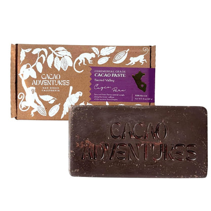 Cacao Adventures Ceremonial Cacao Block