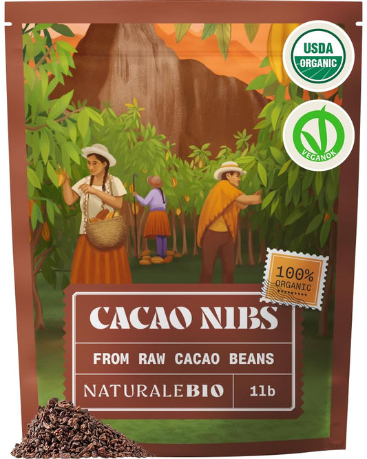 NaturaleBio Organic Cacao Nibs & Powder