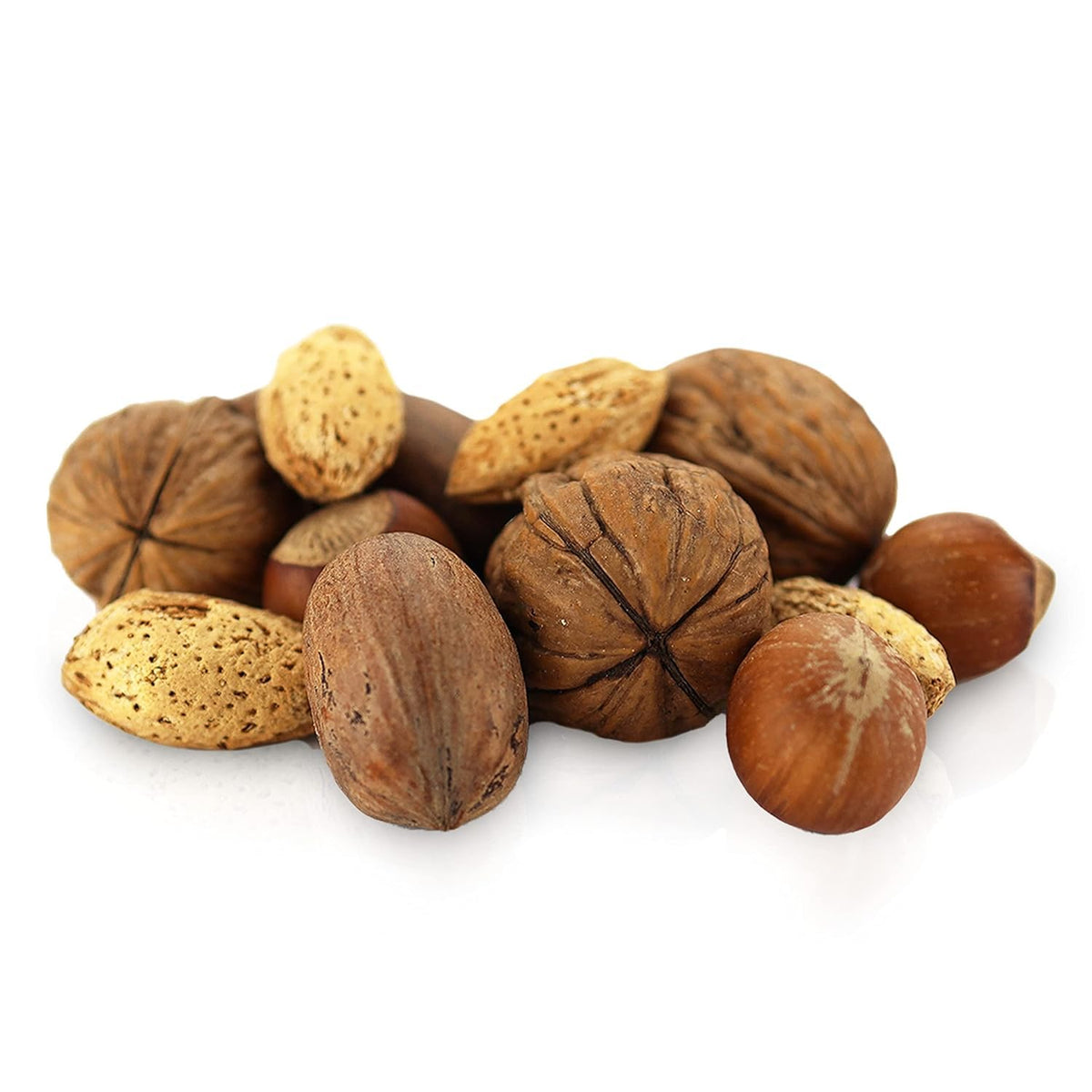 Premium Kosher Mixed Nuts in Shell, No Brazil Nuts – 10 lb