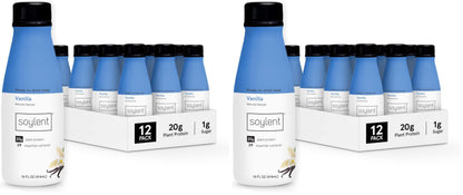 Soylent Meal Replacement Shake, Ready-to-Drink Plant Based Protein Drink