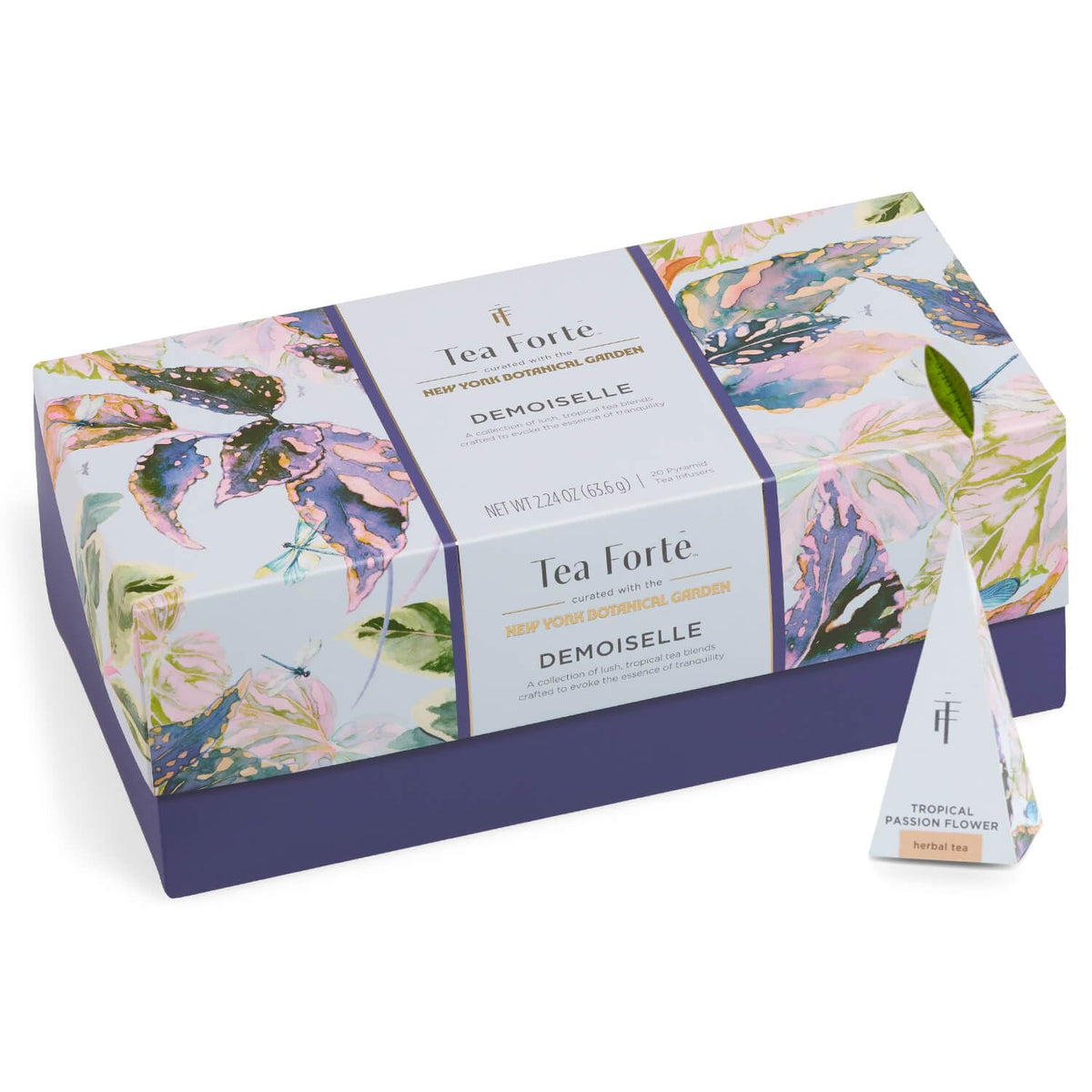 Premium Tea Sampler Gift Box – 20 Assorted Pyramid Infusers