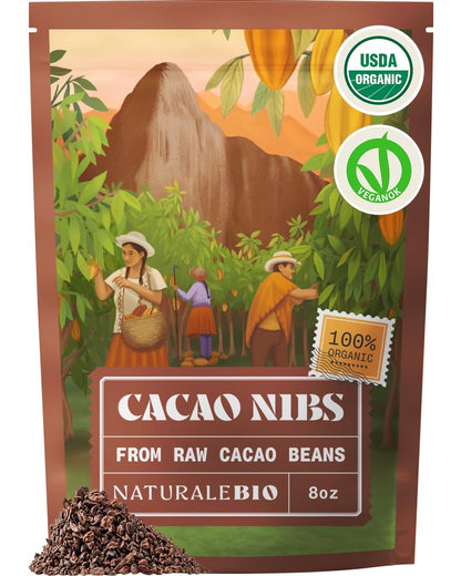 NaturaleBio Organic Cacao Nibs & Powder