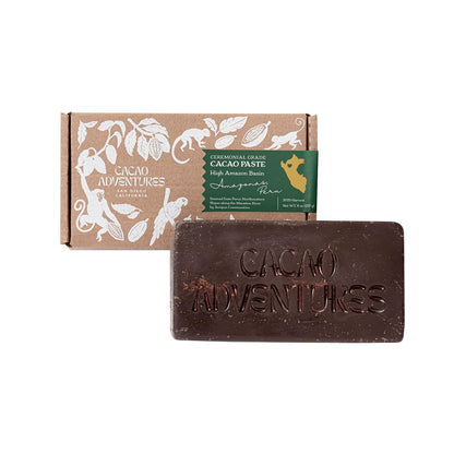 Cacao Adventures Ceremonial Cacao Block
