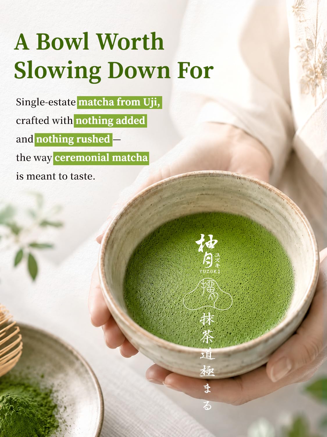 YUZUKI Matcha Powder