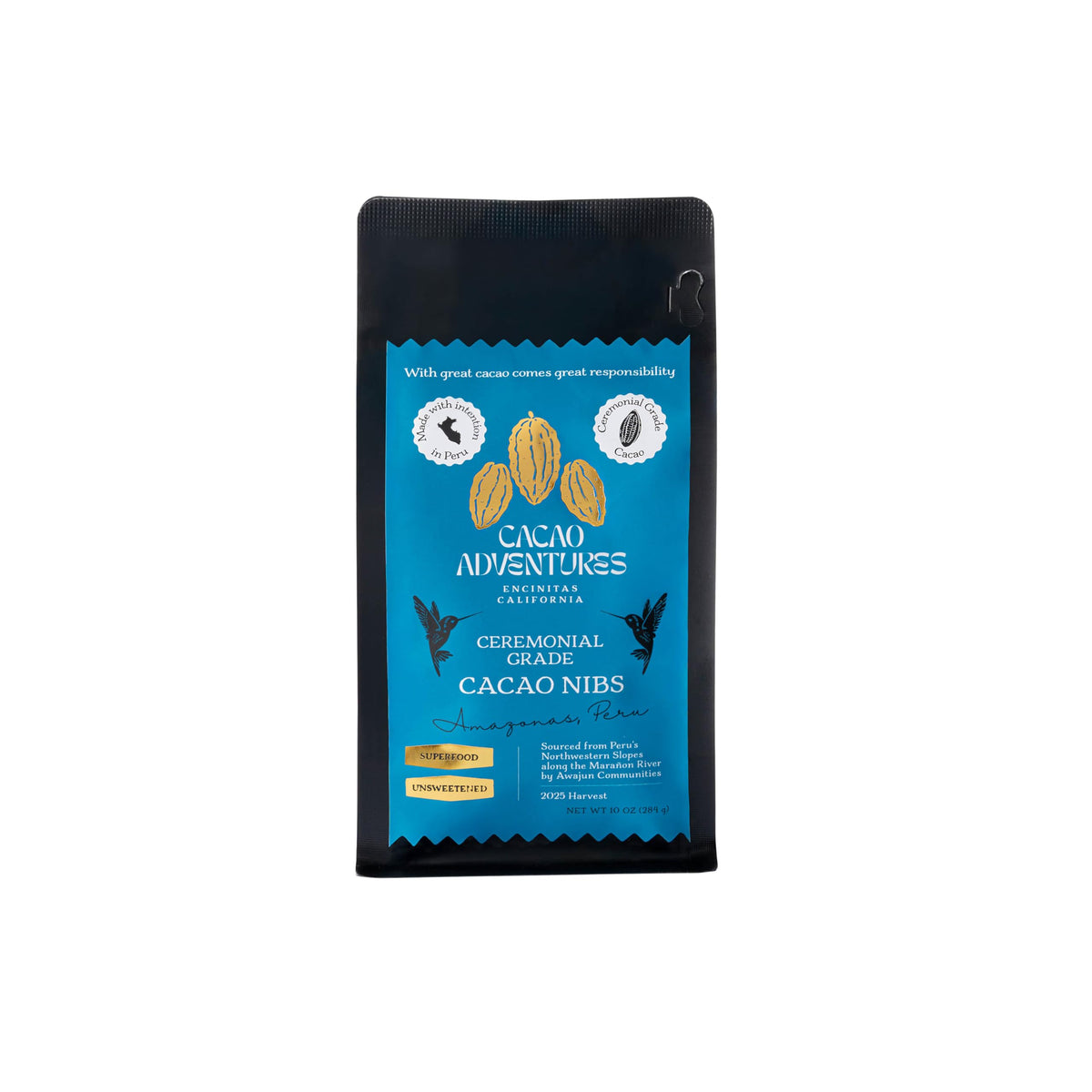 High Amazon Ceremonial Cacao – Premium Single-Origin Cacao