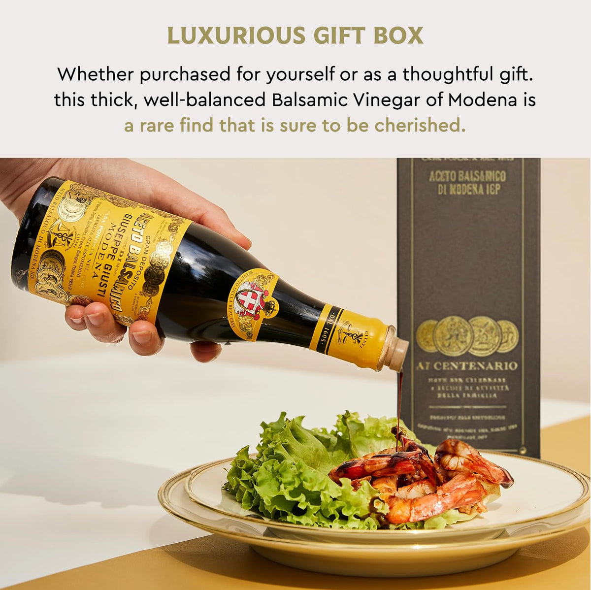 Extra Thick Balsamic Vinegar of Modena IGP – 4 Gold Medals