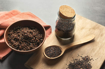 Organic Black Quinoa – Whole Grain, Raw, Sproutable & Vegan