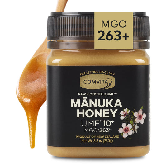 UMF 10+ Manuka Honey MGO 263+ – Raw & Unpasteurized