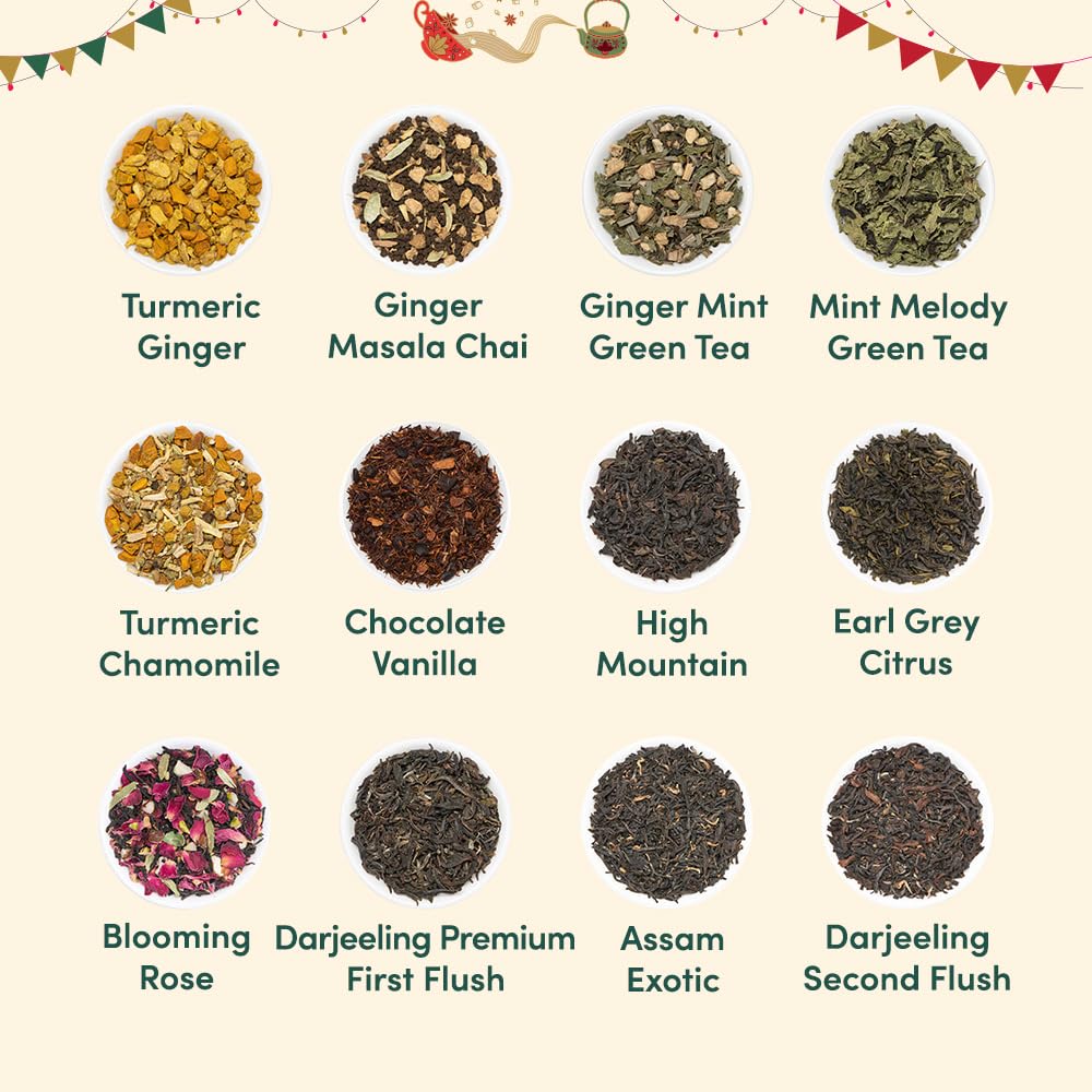 VAHDAM, Assorted Tea Gift Sets | Tea Variety Pack
