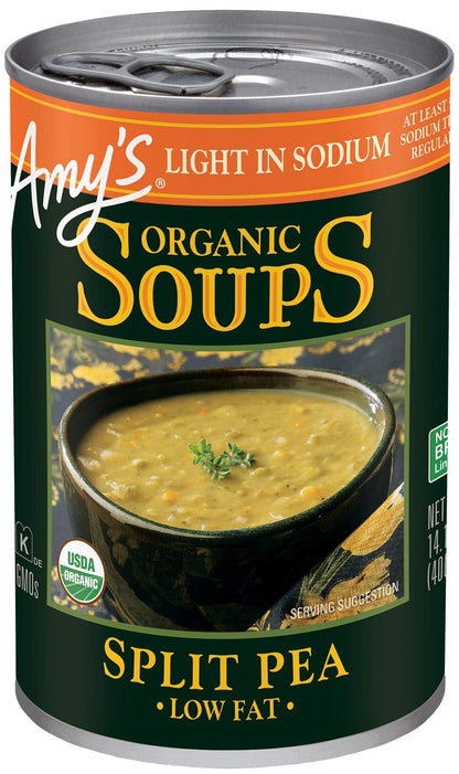 Amy's Soup, Vegan Split Pea Canned Soup