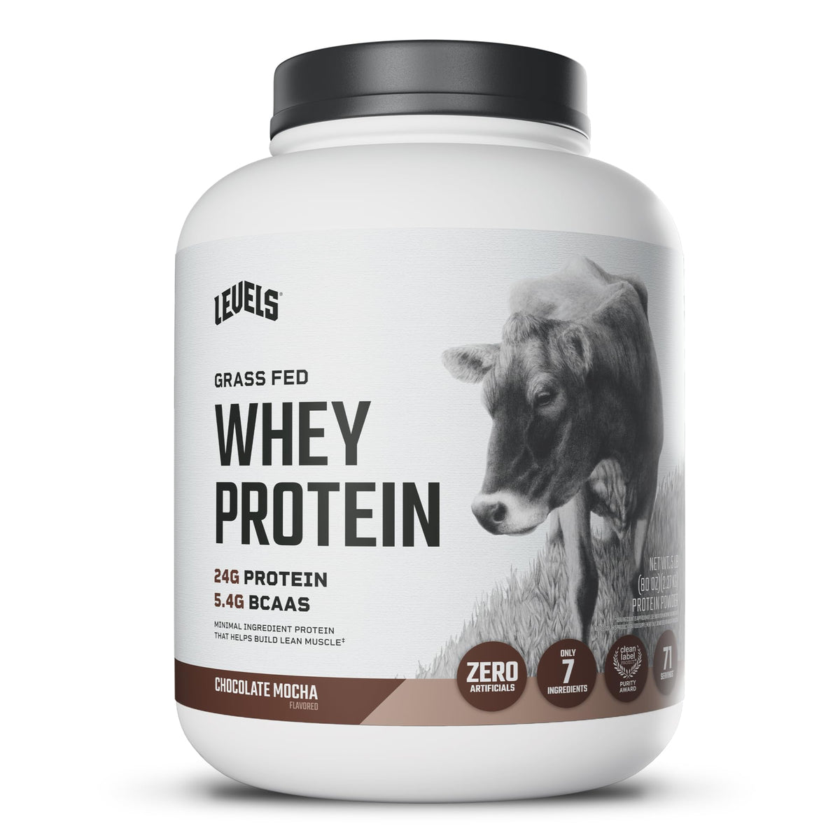 Levels 100% Grass Fed Whey Protein Concentrate