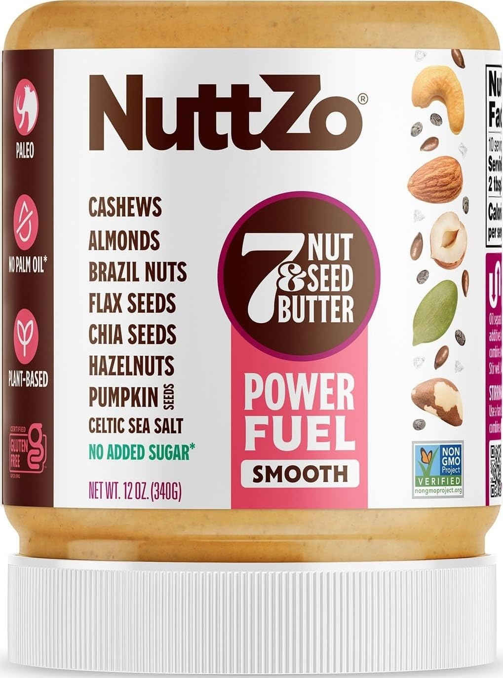 Seven-Nut & Seed Butter – Paleo, Keto & No Added Sugar