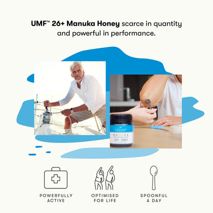 Raw Manuka Honey Duo – UMF 28+ & 26+, MGO 1450+ & 1282+