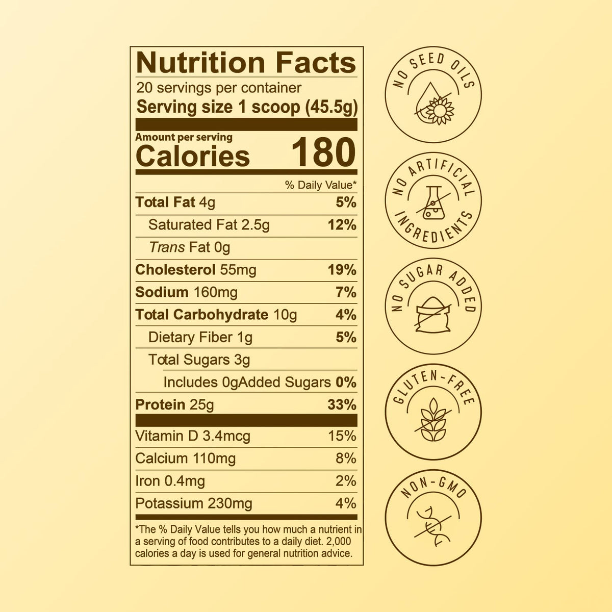 FlavCity Grass Fed Whey Protein Powder