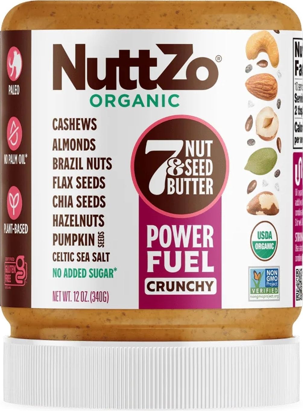 Seven-Nut & Seed Butter – Paleo, Keto & No Added Sugar