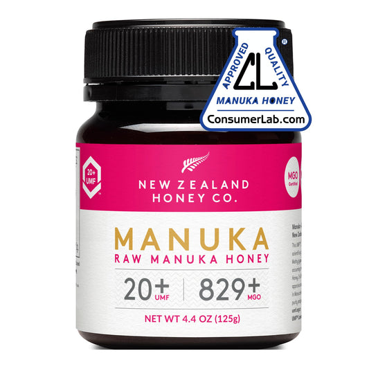 New Zealand Honey Co. Raw Manuka Honey UMF 20+ | MGO 829+
