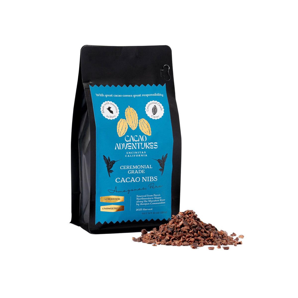High Amazon Ceremonial Cacao – Premium Single-Origin Cacao
