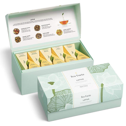 Premium Tea Sampler Gift Box – 20 Assorted Pyramid Infusers