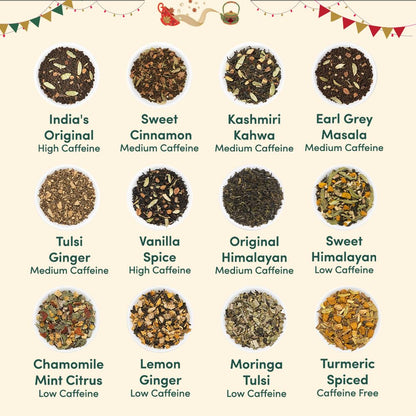 VAHDAM, Assorted Tea Gift Sets | Tea Variety Pack