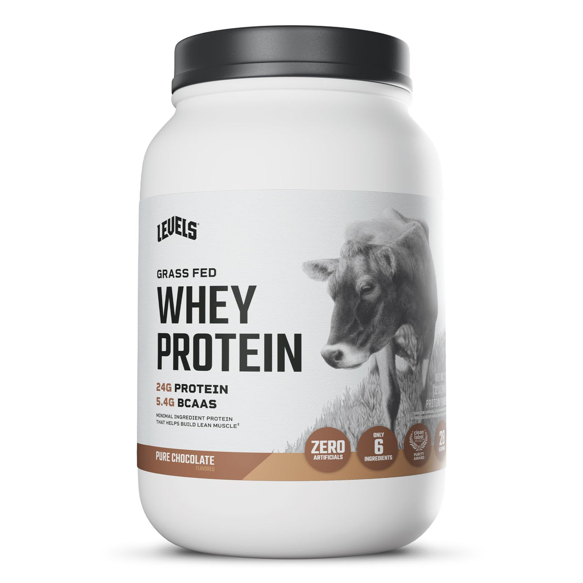 Levels 100% Grass Fed Whey Protein Concentrate