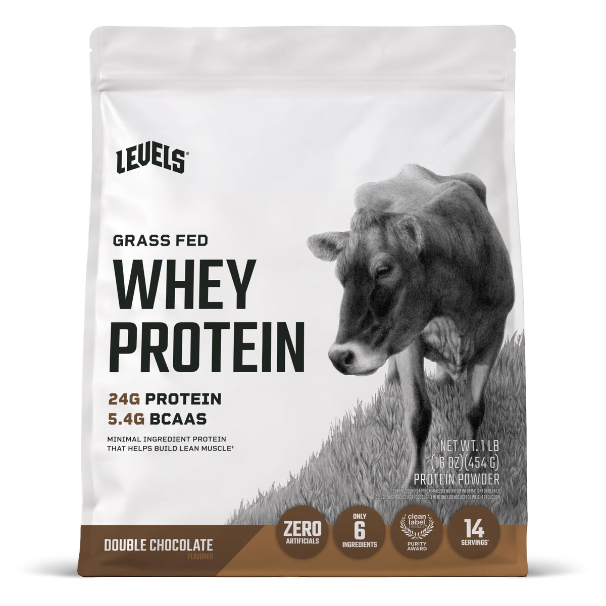 Levels 100% Grass Fed Whey Protein Concentrate