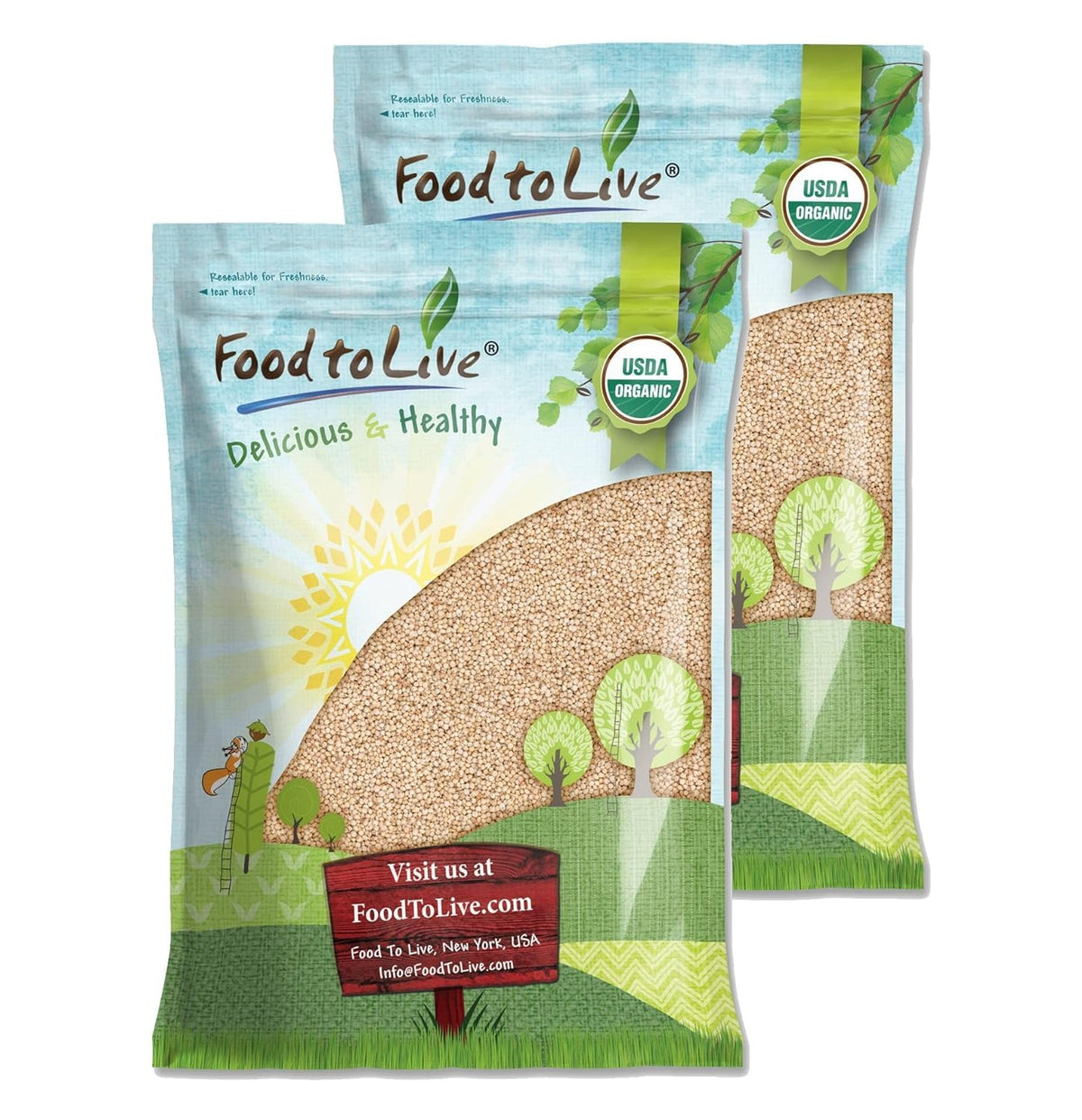 Organic Italian White Whole Grain Sorghum